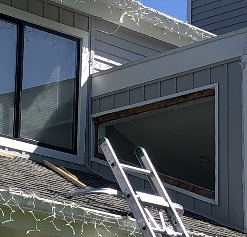 Clean the interior for caulking